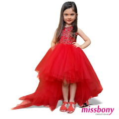 Childrens' high-low evening dress, RAYA